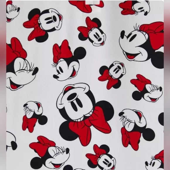 torrid Disney Harper Blouse - Minnie Mouse Georgette White size 1X NWT - Picture 5 of 8